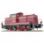ES31414 Diesel loco, 260 180, old red, DB, Era IV, Sound+Smoke, el. Coupler, DC/AC